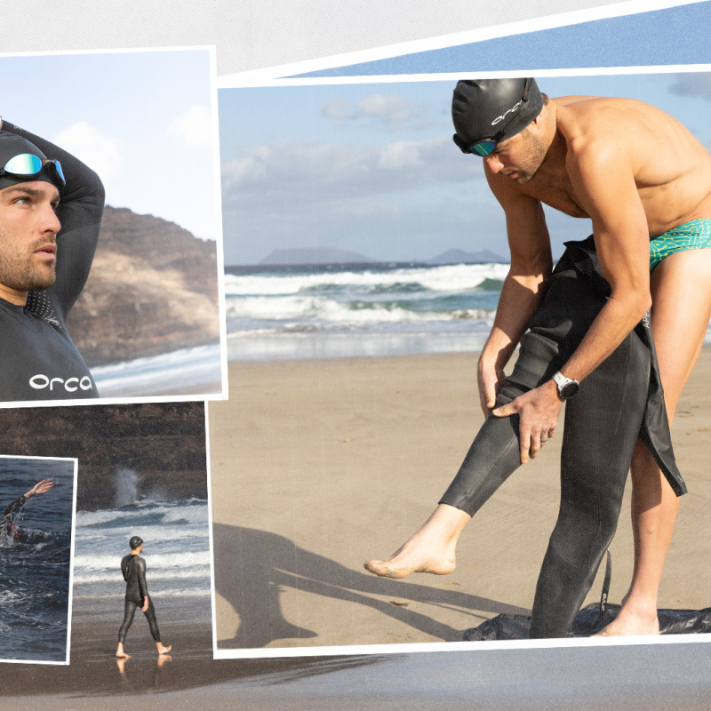 How to put a wetsuit on from the inside out | Orca