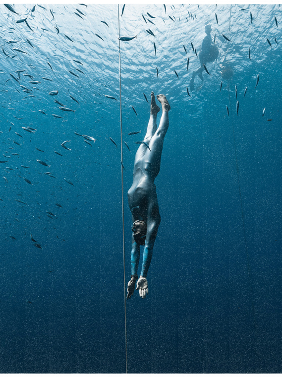 The mental challenge of freediving