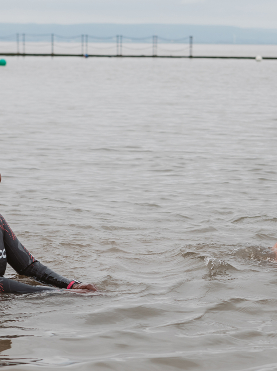 Vorbereitung auf das winterschwimmen