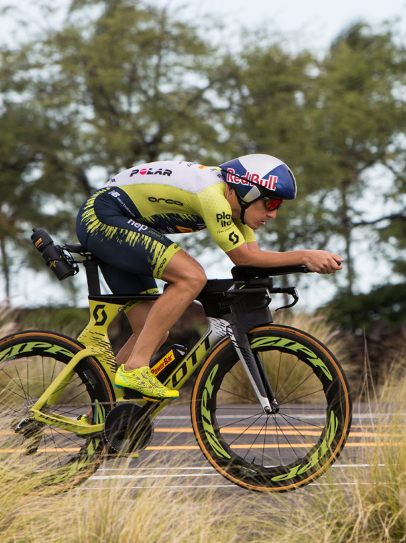 Sebastian Kienle in the wind tunnel of Mercedes-Benz