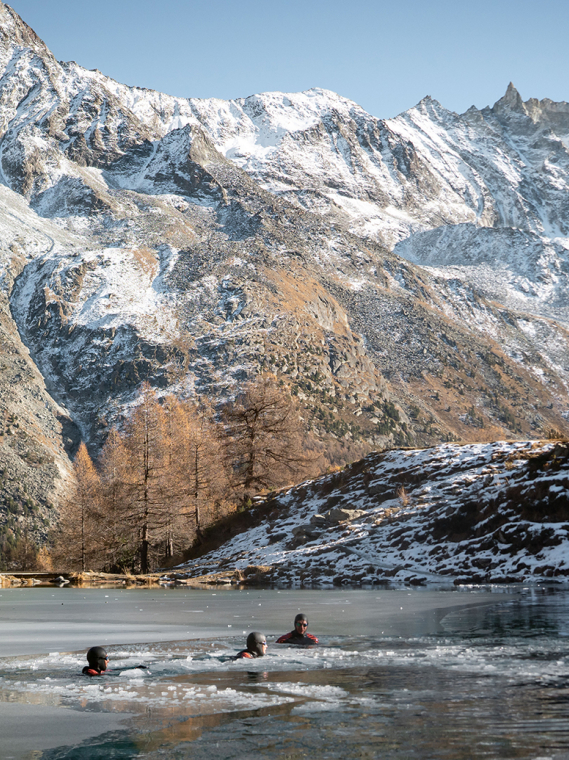 The benefits of swimming in cold water