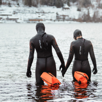 How to warm up and stretch for swimming in cold waters; Warming Up and Stretching for Open Water Winter Swimming;