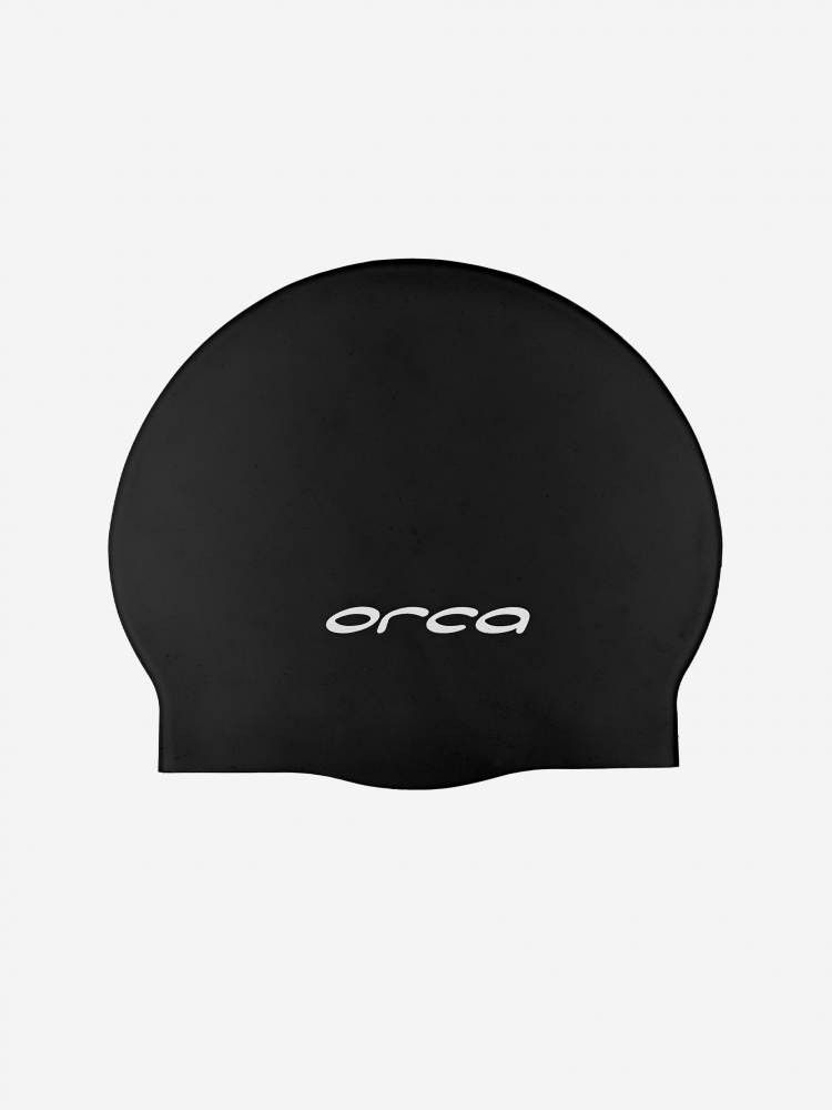 Orca Silicone Swim Cap Black