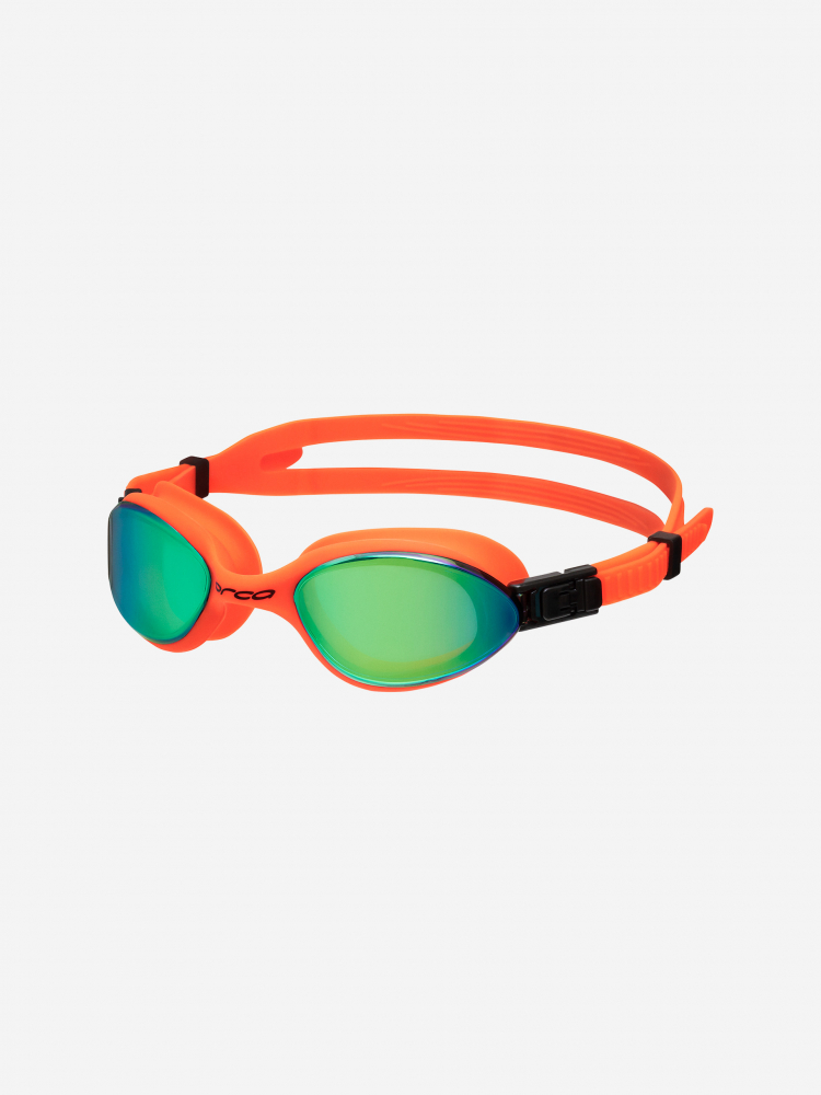Orca Killa 180º Swimming Goggles High Vis Orange Mirror