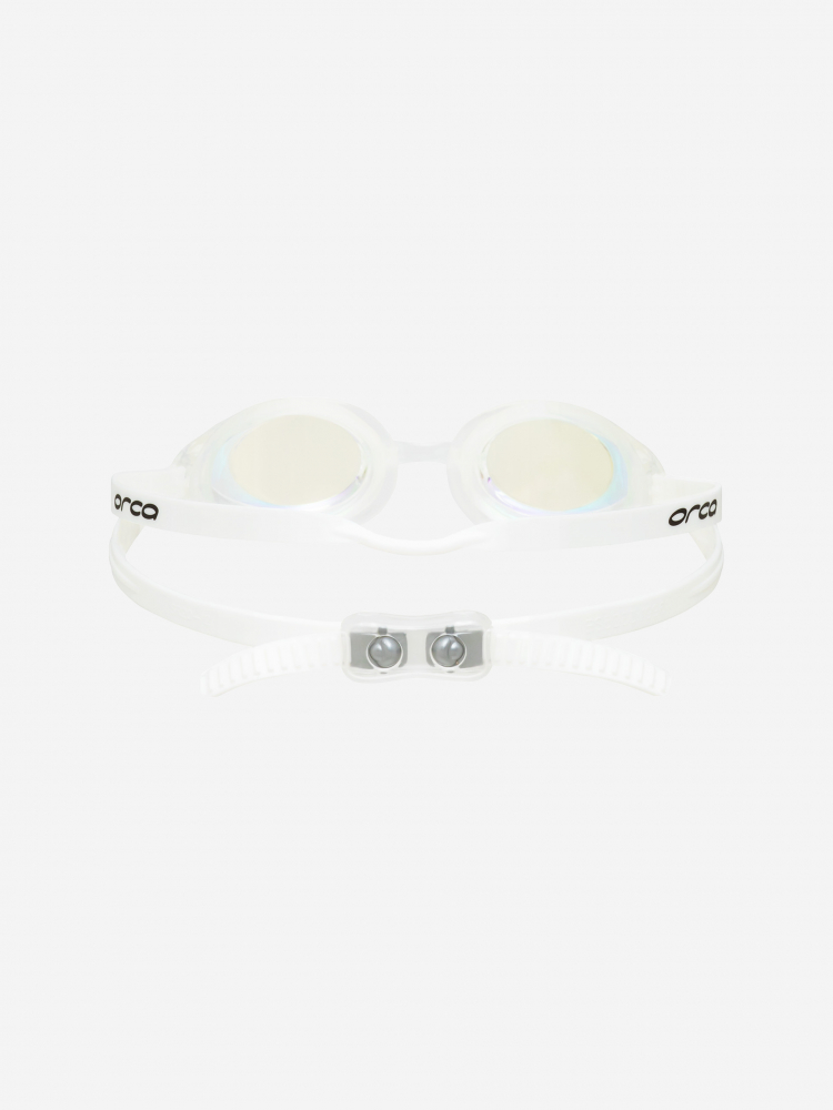 Orca Killa Speed Swimming Goggles White Mirror