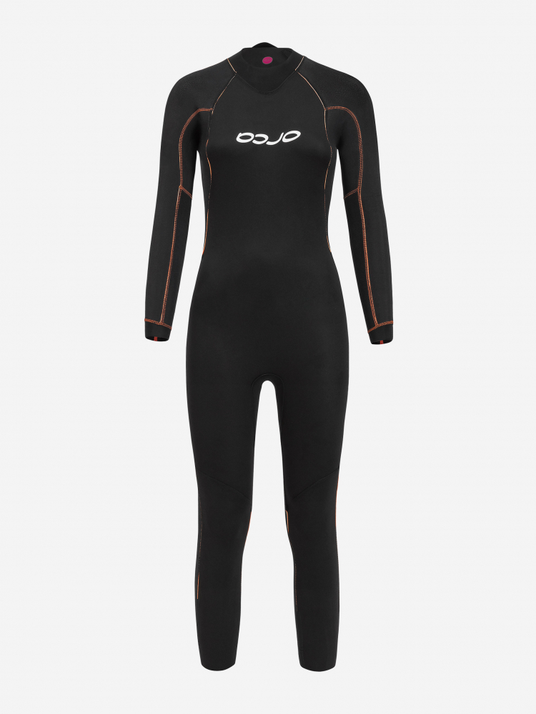 Orca Neopreno de Aguas Abiertas Openwater Core Hi-Vis Mujer Negro