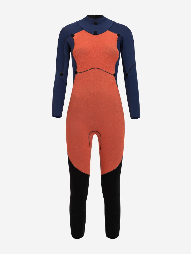 Orca Openwater RS1 Thermal Frauen Neoprenanzug offene Gewässer Schwarz