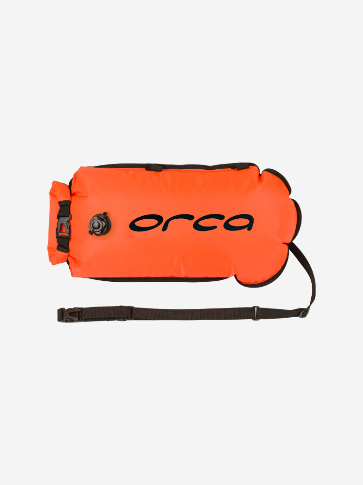 Orca Boya de Natación Safety Buoy Pocket Naranja Alta Visibilidad