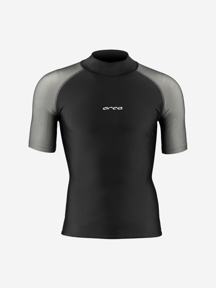 Bossa Black Rash Vest Men Surf T-Shirt