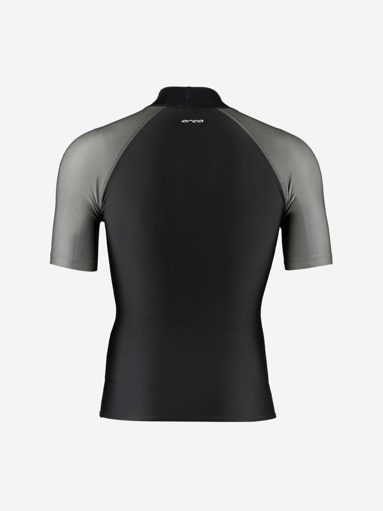 Orca Camiseta de Surf Negra Bossa Rash Vest Hombre Negro