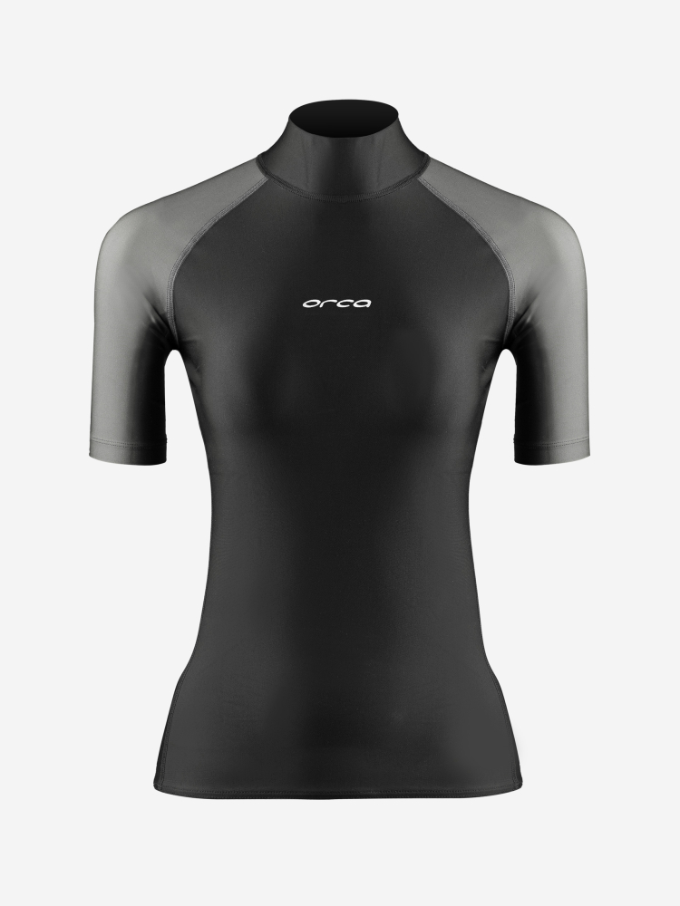 TEE SHIRT anti UV surf manches longues femme noir - Decathlon