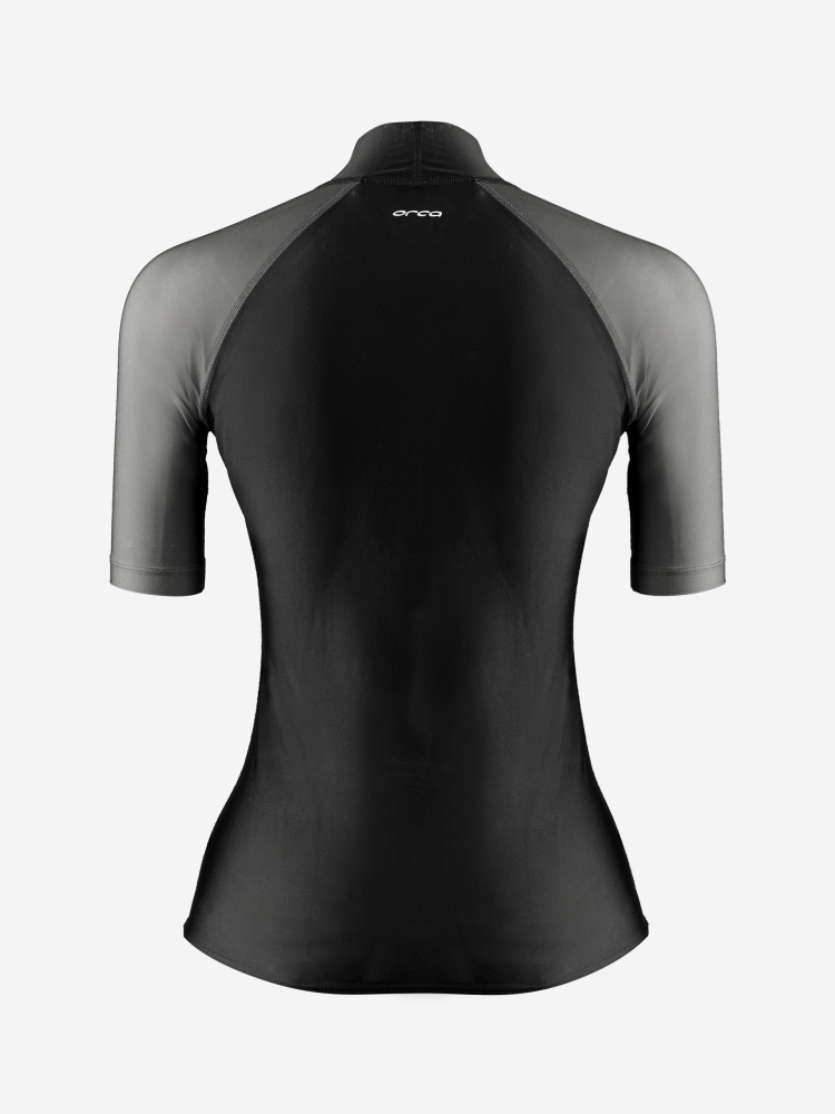 Orca Bossa Black Rash Vest Women Surf T-Shirt | Orca