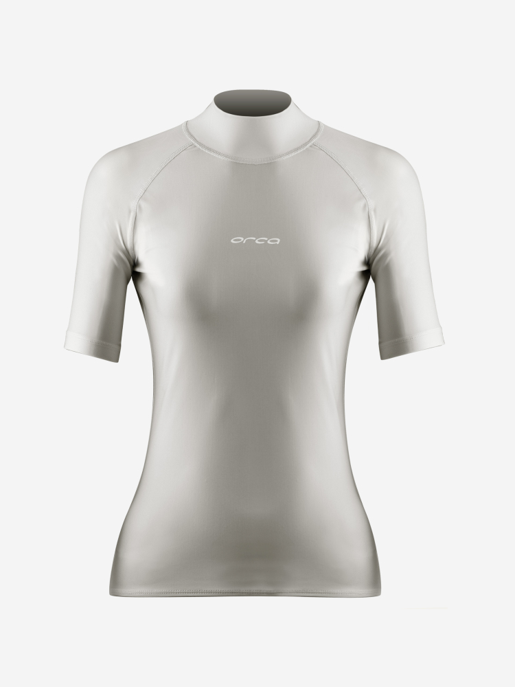 T-Shirt De Surf Bossa Color Rash Vest Femme