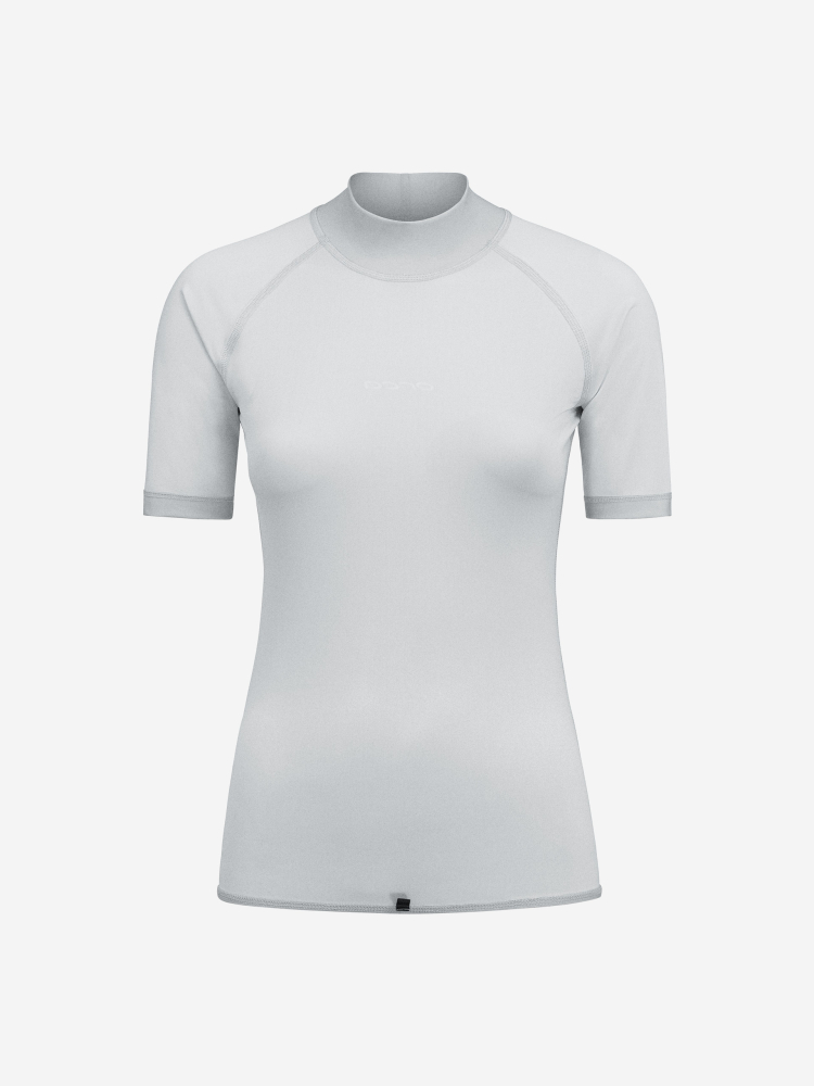 Orca T-Shirt De Surf Bossa Color Rash Vest Women Femme Silver