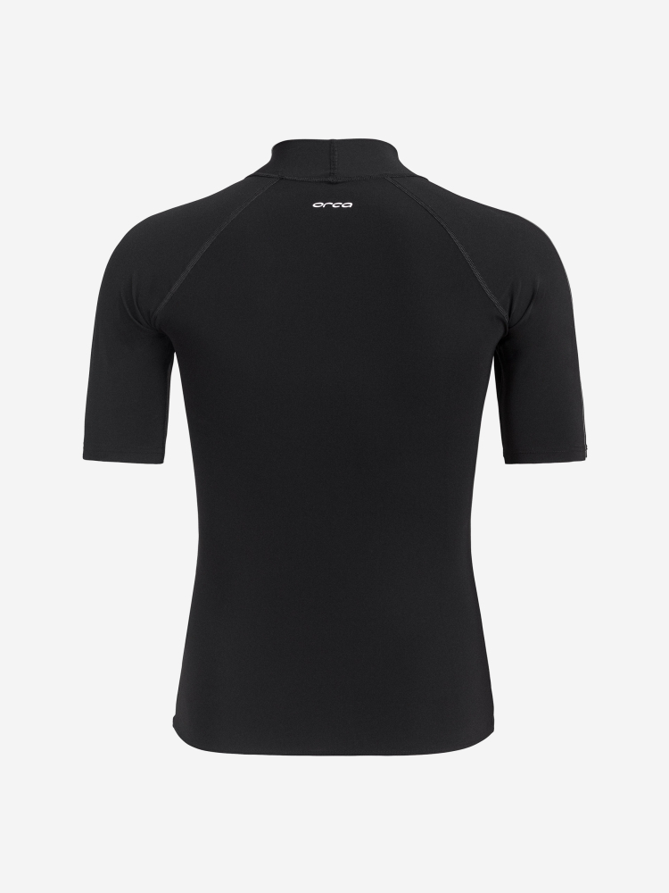 Orca Tango Rash Vest Männer Kurzarm-Surfshirt Schwarz
