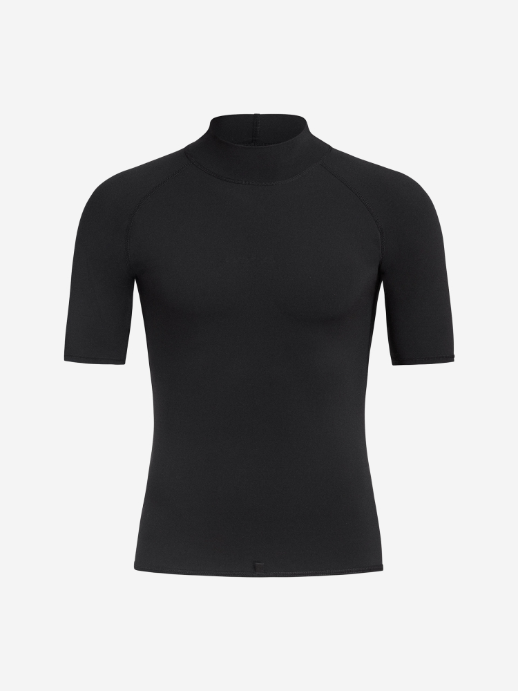 Orca T-Shirt De Surf Manche Courte Tango Short Sleeve Rash Vest Men Homme Noir