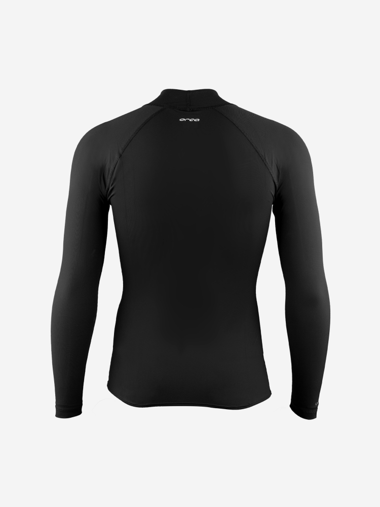 Orca Tango Rash Vest Männer Langarm-Surfshirt Schwarz