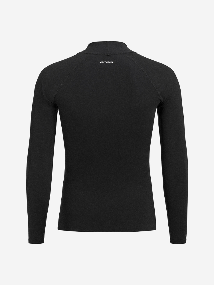 Orca Tango Rash Vest Men Long Sleeve Surf T-Shirt Black