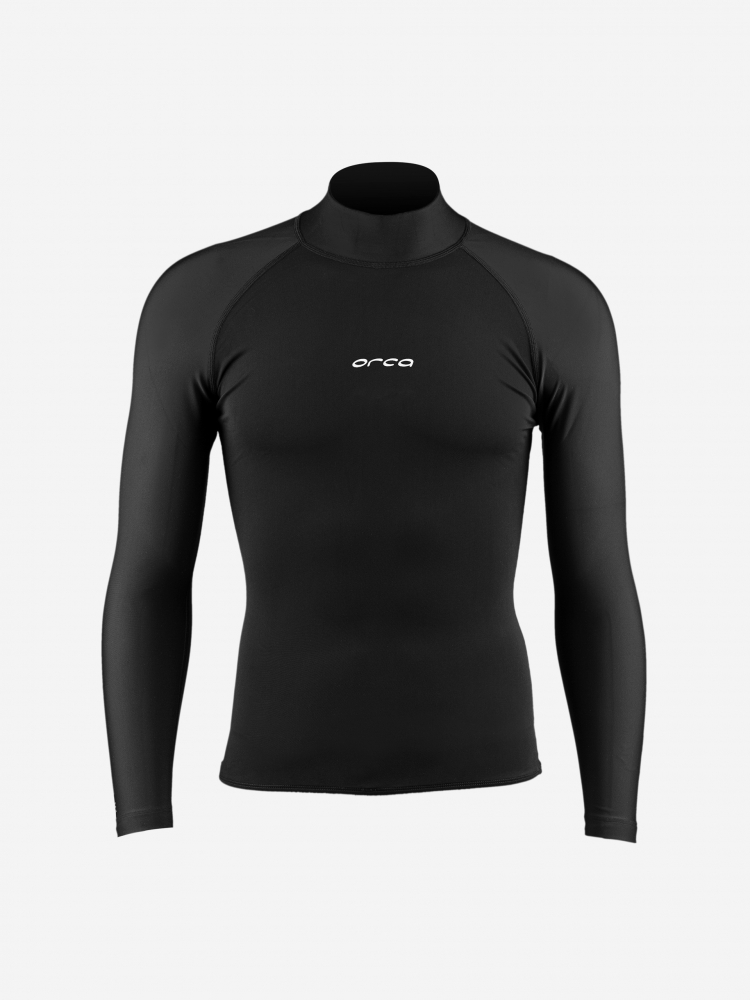 Orca T-shirt de surf thermique Tango Rash Vest Homme Noir