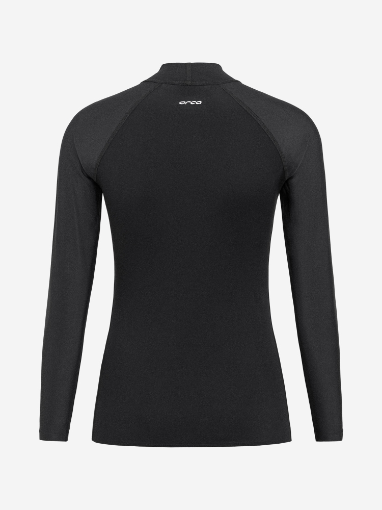 Orca Tango Rash Vest Women Thermal Surf T-Shirt Black