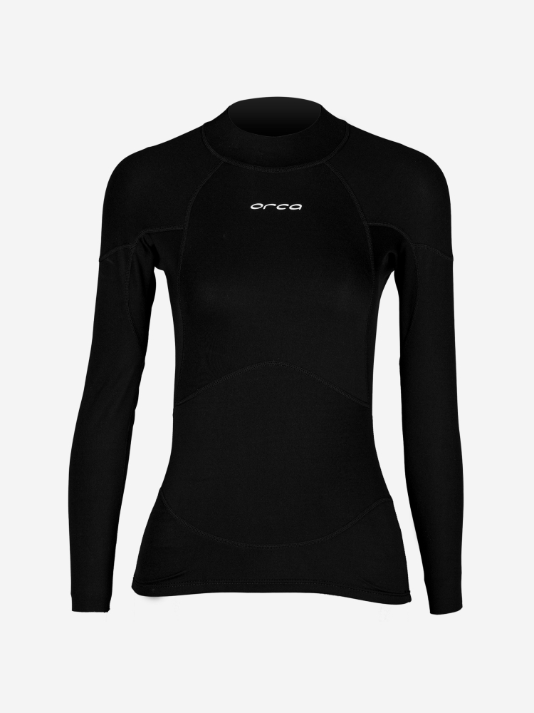 Orca Base Layer Frauen Openwater T-Shirt Schwarz