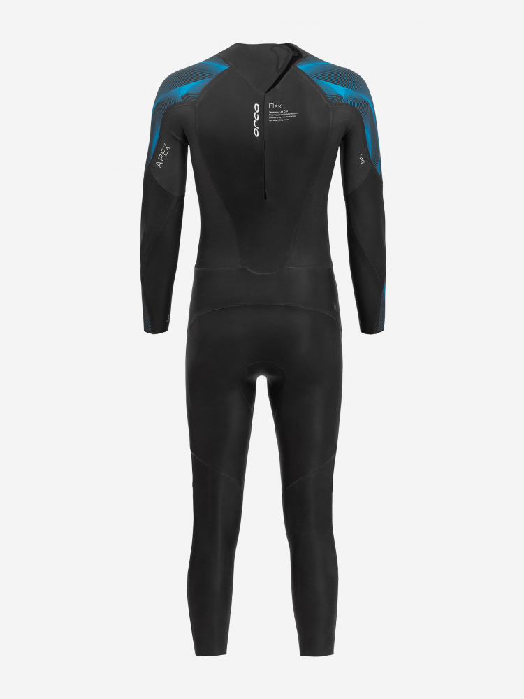 Orca Combinaison de Triathlon Apex Flex Homme Bleu Flex