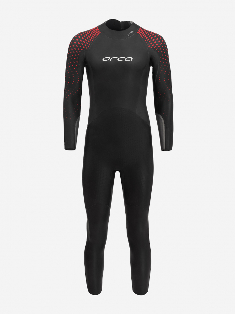 Orca Apex Float Männer Triathlon-Neoprenanzug Rot Buoyancy