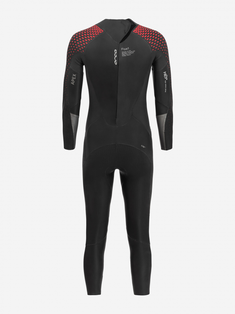 Orca Apex Float Men Triathlon Wetsuit Red buoyancy