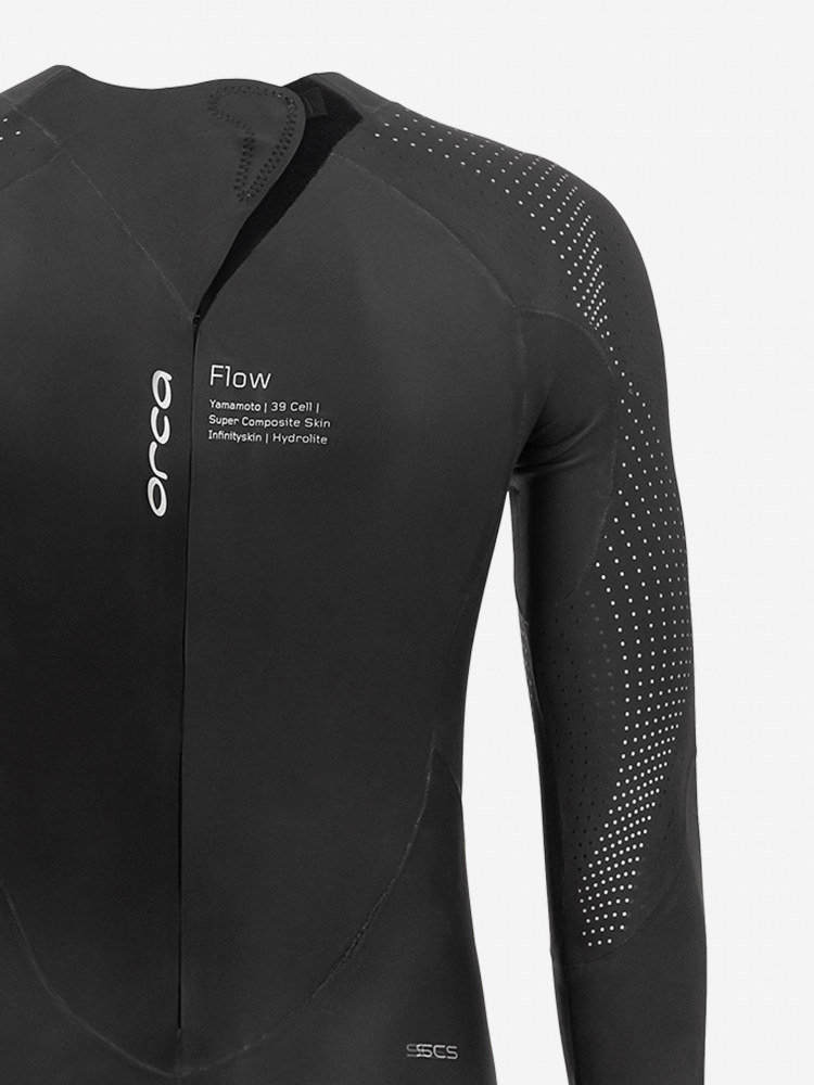 Orca Athlex Flow Männer Triathlon-Neoprenanzug Ätherischsilber Total