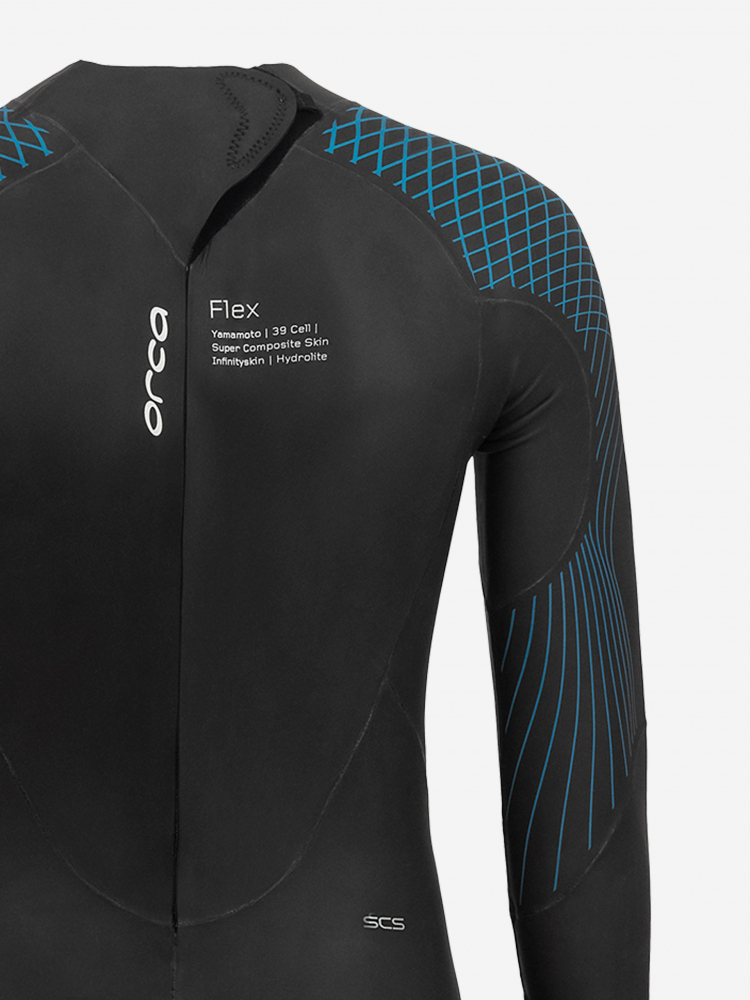 Orca Neopreno de Triatlón Athlex Flex Hombre Azul Flex