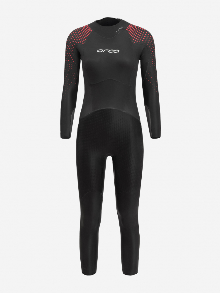 Orca Apex Float Frauen Triathlon-Neoprenanzug Rot Buoyancy