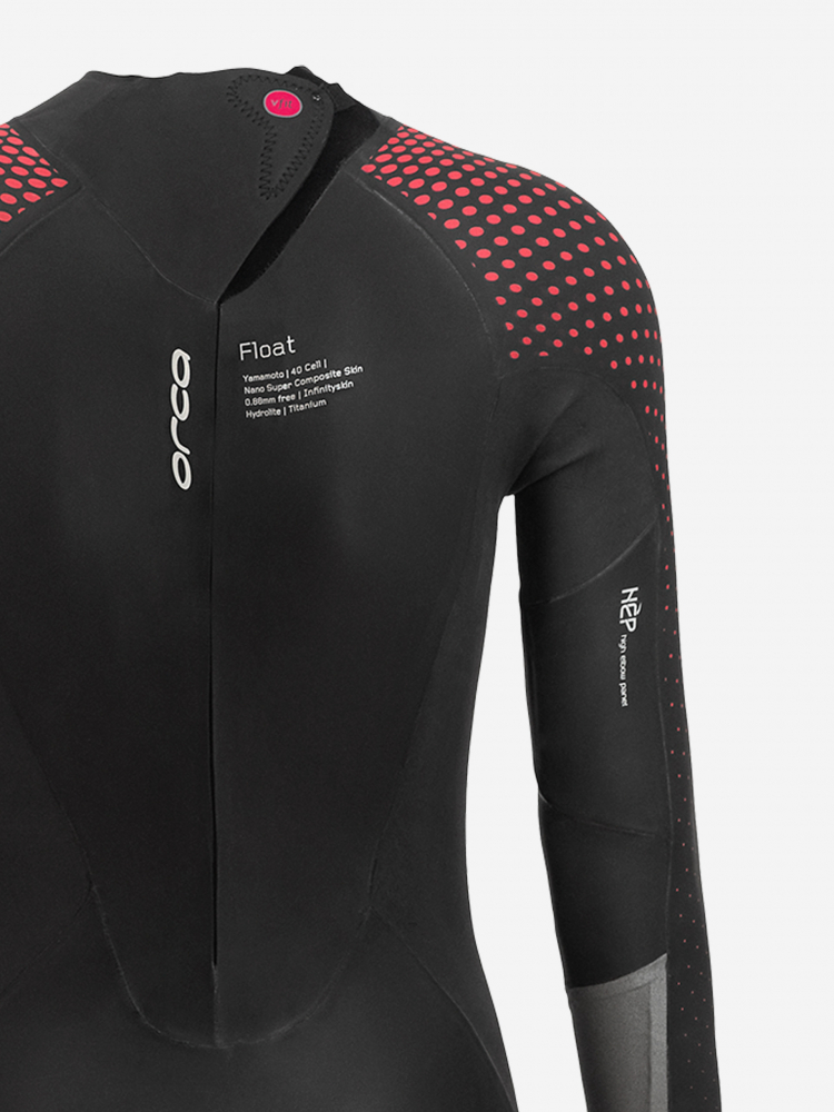 Orca Apex Float Women Triathlon Wetsuit Red buoyancy