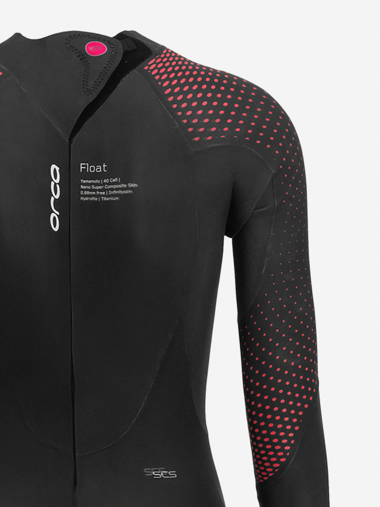 Orca Athlex Float Women Triathlon Wetsuit Red buoyancy