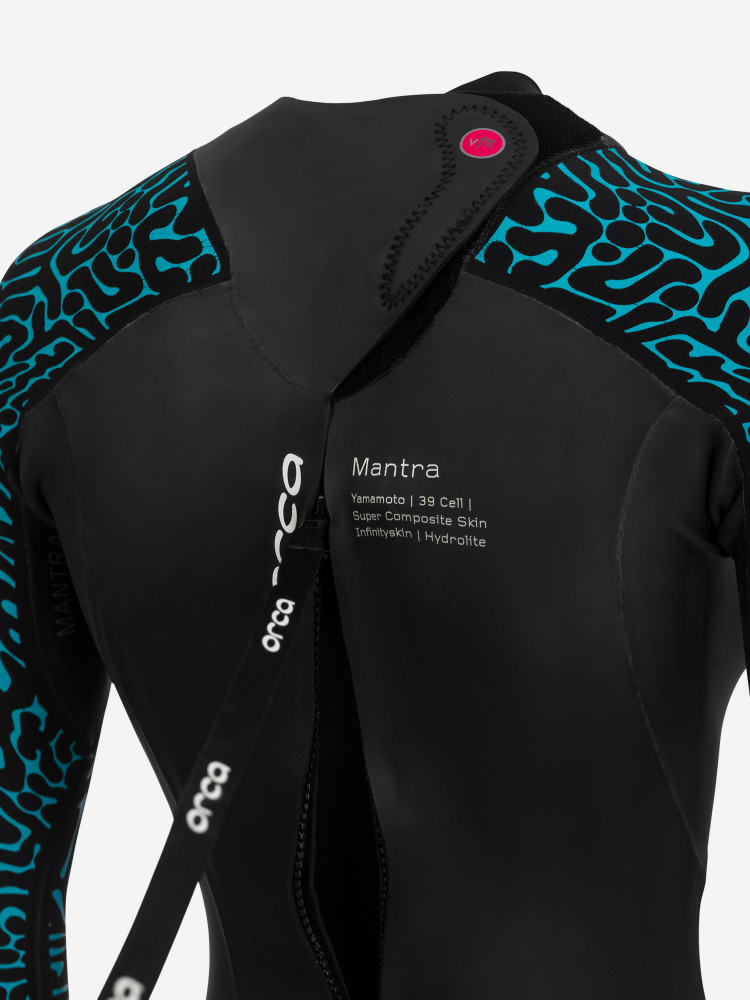 Orca Mantra Frauen Freedive-Neoprenanzug Schwarz