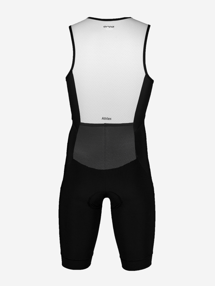 Orca Combinaison de Triathlon Athlex Race Suit Homme Blanc