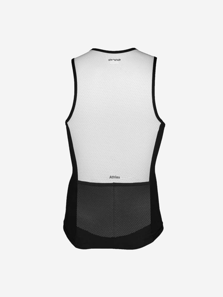 Orca Tritraje Athlex Sleeveless Tri Top Hombre Blanco