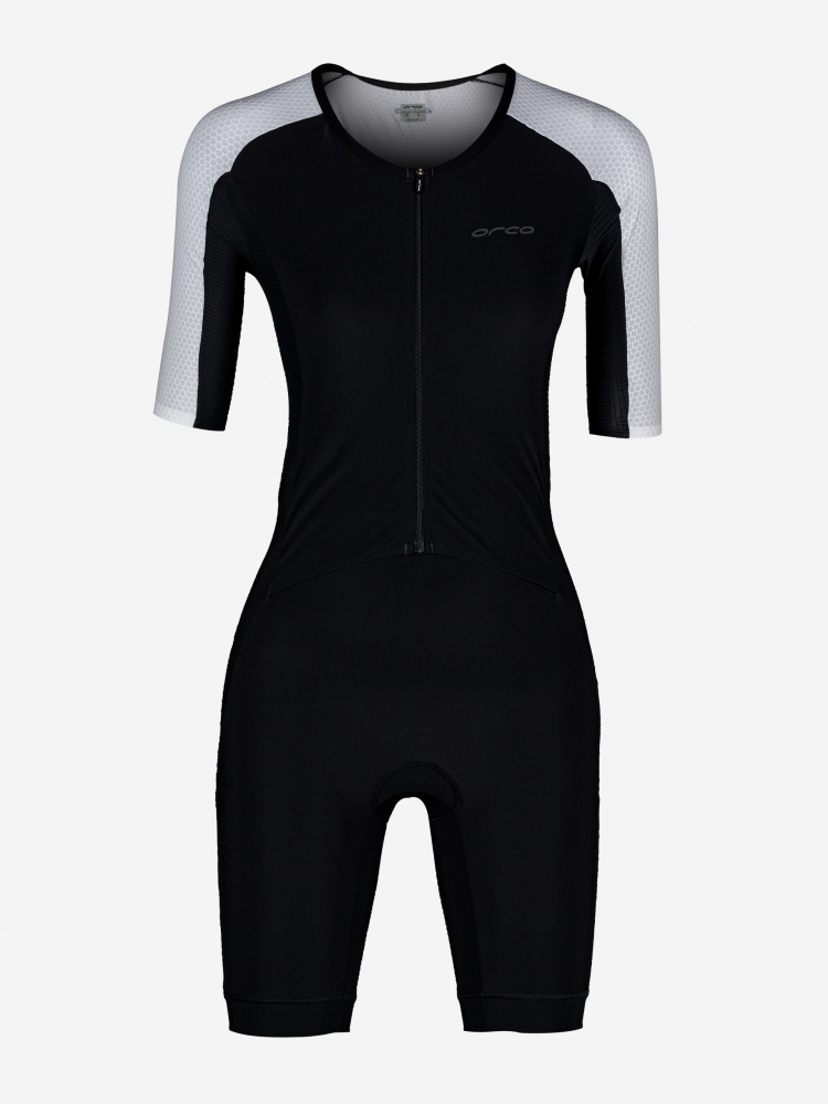 ORCA 226 Compress Racesuit Womens Black/White 2018 Triathlon Clothing 
