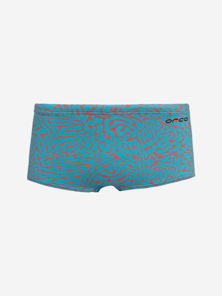 Orca Core Square Leg Men Swimsuit Red diploria