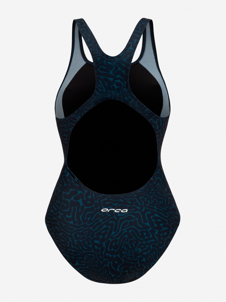 Orca Maillot de Bain Core One Piece Femme Dark Bleu Diploria