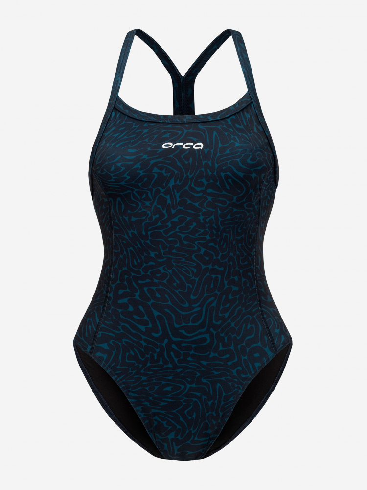 Thin strap one piece swimsuit sale