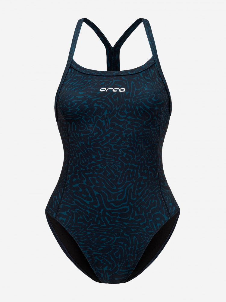 Orca Bañador Core One Piece Thin Strap Mujer Azul Oscuro Diploria