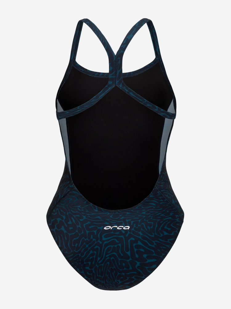 Orca Maillot de Bain Core One Piece Thin Strap Femme Dark Bleu Diploria