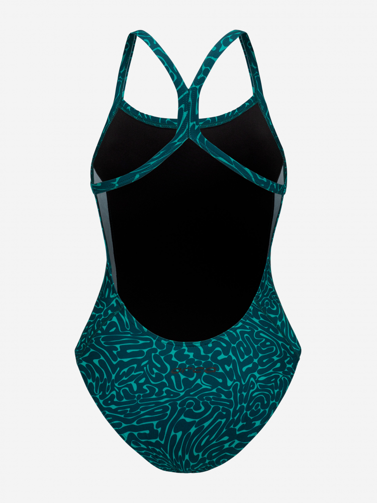 Orca Bañador Core One Piece Thin Strap Mujer Verde Diploria