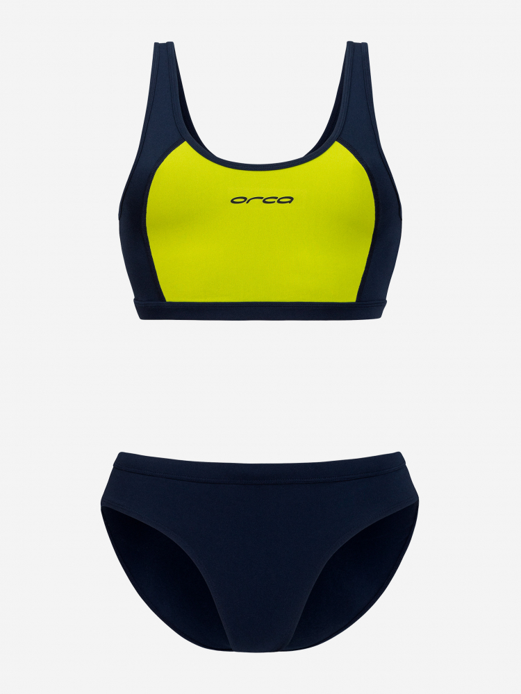 Orca RS1 Bikini Frauen Schwimmanzug Grün Algae