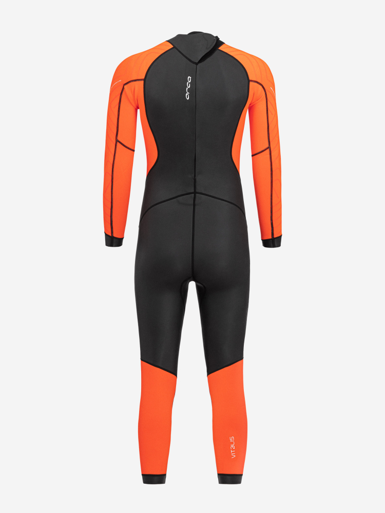 Orca Neopreno De Aguas Abiertas Vitalis Hi-Vis Hombre Negro