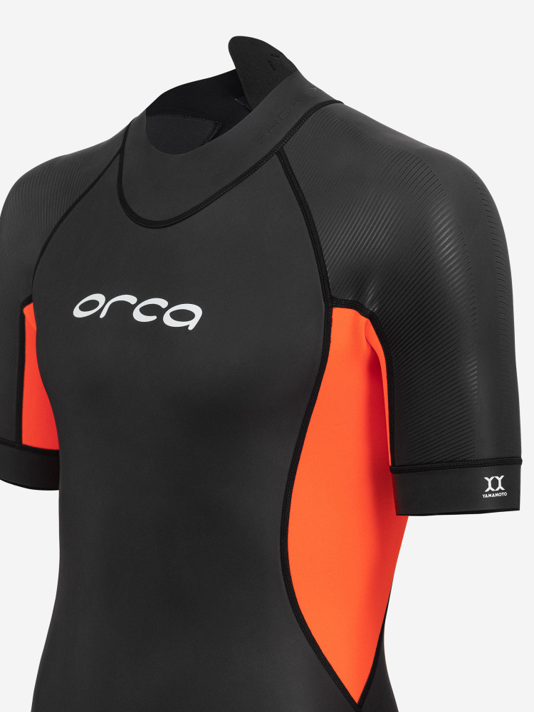 Orca Neopreno De Aguas Abiertas Vitalis Shorty Hombre Negro