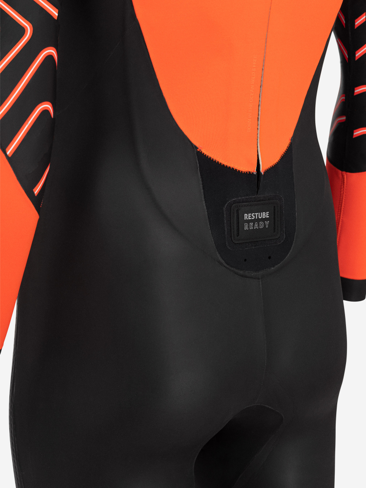 Orca Neopreno De Aguas Abiertas Zeal Hi-Vis Hombre Negro