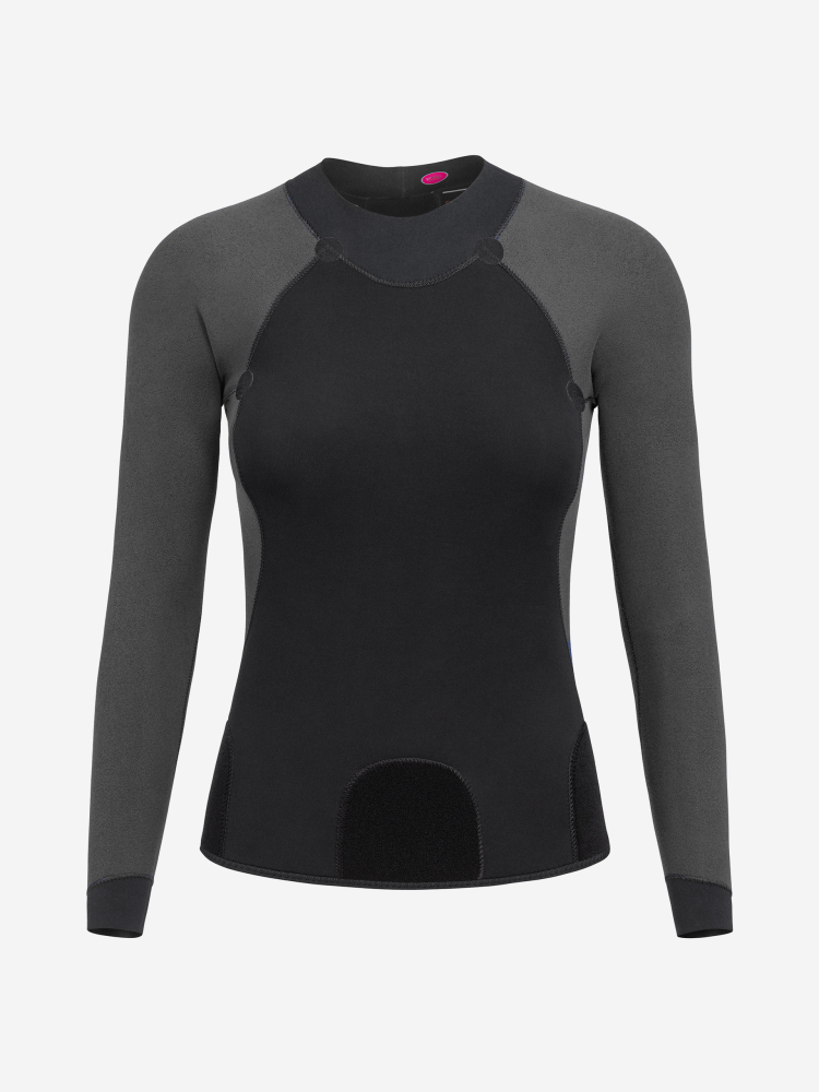 Orca Top De Neopreno Zeal 2 Pieces Top Mujer Negro