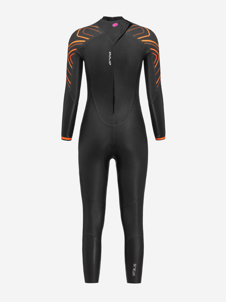 Orca Vitalis Thermal Frauen Neoprenanzug Offene Gewässer Schwarz