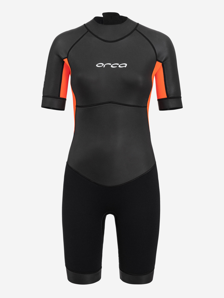 Orca Neopreno De Aguas Abiertas Vitalis Shorty Mujer Negro